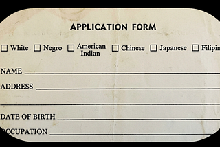 My Personal Protest Against the One Drop Rule (I didn’t Choose to be Ethnically Ambiguous)