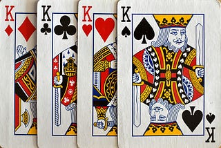 NO KINGS. None. Nada.