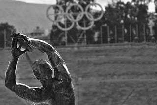 Il gelo sulle Olimpiadi invernali.