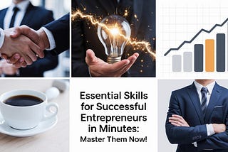 Essential Skills for Successful Entrepreneurs in Minutes: Master Them Now!