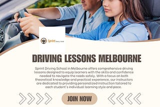 Driving Lessons Melbourne