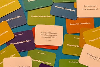 The Powerful Questions Card Deck