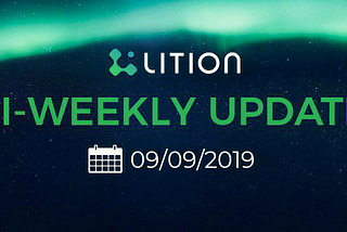 Bi-Weekly Update 09/09/2019