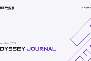 Odyssey Journal | November 2022