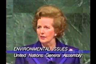 Margaret Thatcher aveva capito la crisi climatica, i thatcheriani ancora no
