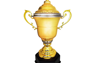 Giant Golden Cup Trophy