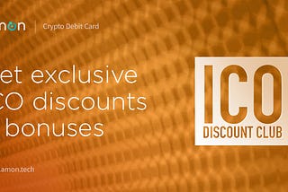 Get Exclusive, Discounts and Bonuses at ICO Discount Club!