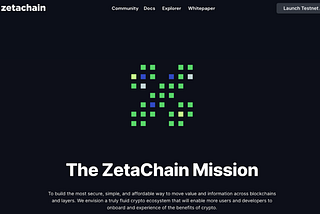 Przewodnik po sieci Testnet — ZetaChain