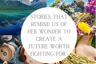 Stories of Earth remind us of her wonder