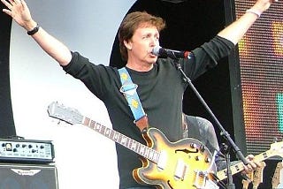 Paul McCartney at Live Eight
