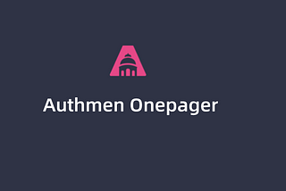 Authmen Onepager(V2.0)