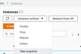 How to share the RDS Oracle database snapshot with another account?