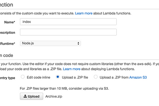 Rendering React with Amazon Lambda