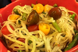 Green Papaya Salad — Fruit Salad