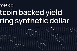 Introducing USDh: The first Bitcoin-backed, yield-bearing synthetic dollar