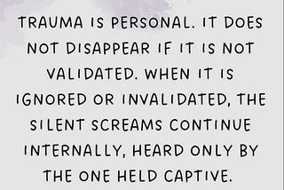 The Unbreakable Spirit of Trauma Survivors: Trauma survivors carry stories that are often heavy…
