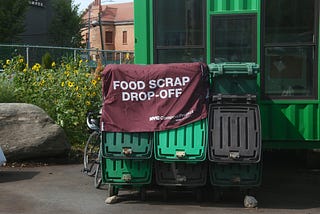 Food scrap drop-off site