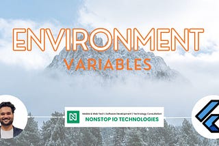 How to use environment variables in Flutter?