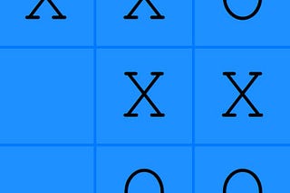 Tic-tac-toe with JavaScript at the click of a button!