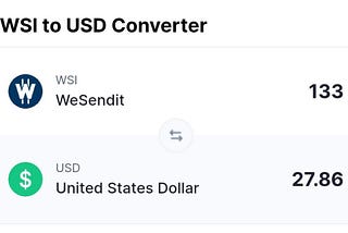 27$ Payment Offer (Wesendit)