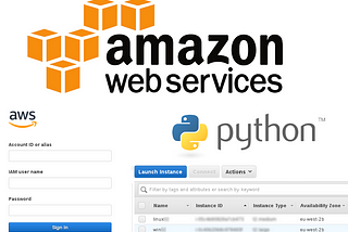 Launch AWS EC2 Instances using python script