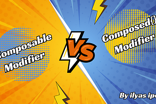 @Composable Modifier vs composed factory in Jetpack Compose