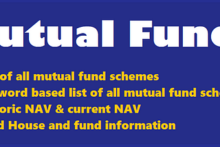 Best Java Library for Indian Mutual Fund NAVs