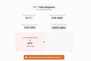 ReFi Token Swap Tutorial