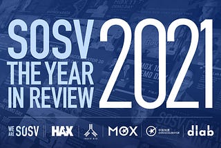 SOSV 2021: The Year in Review