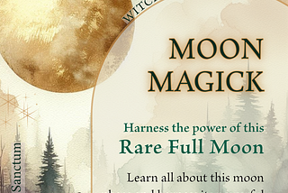 🌕✨ Harness the Power of this August’s Rare Full Moon ✨🌕