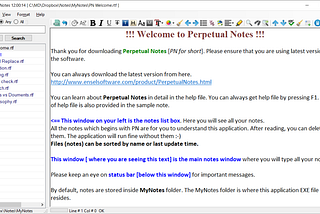 Solve your notes condundrum with Perpetual Notes