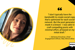 Save Time & Maximize Your Organic Social Media Reach with AI-powered Copy