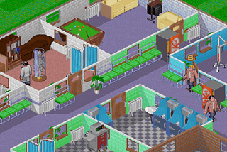 Pixel Memories: Theme Hospital