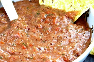 Homemade Smoky Salsa