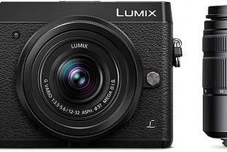 Panasonic LUMIX GX85 4K Digital Camera, 12–32mm and 45–150mm Lens Bundle, 16 Megapixel Mirrorless…