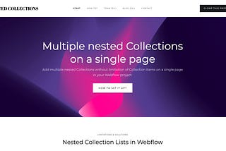 Nested Collection Lists – Breaking Webflow‘s Limitation