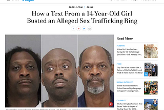 How a Text From a 14-Year-Old Girl Busted an Alleged Sex Trafficking Ring