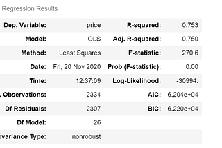 The OSEMN Approach for a Multiple Regression Analysis