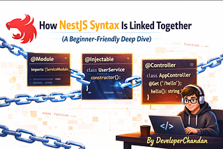 How NestJS Syntax Is Linked Together (A Beginner-Friendly Deep Dive)
