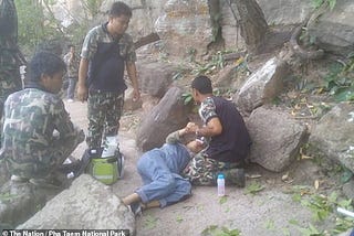 Husband Kissed His Pregnant Wife Before Pushing Her Down a Cliff
