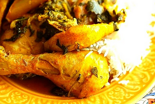 Moroccan Chicken Tagine with Caramelized Pears — North African