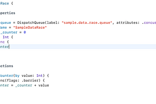 Handling data race in swift iOS. with DispatchQueue and Barrier flag