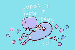 Chaos is how I learn image for Nathan Pyle — creator of Strange Planet
