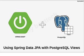 Using Spring Data JPA with PostgreSQL Views