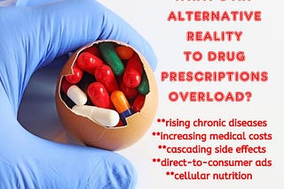 Alternative Lifestyle Reality to Drug Prescription Overload