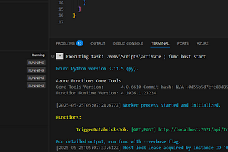 Triggering Azure Databricks Jobs from Azure Function App Using Service Principal Authentication