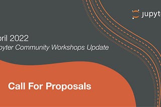 Jupyter Community Workshops: