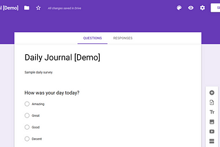 How to Journal Consistently — Using Google Forms and Automated Emails