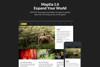 Maptia 2.0 – Expand Your World