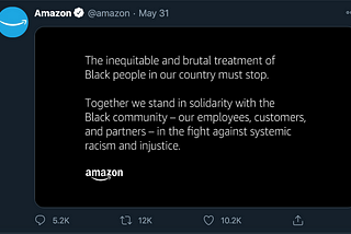 “Black Lives Matter” They Say; “We stand in solidarity” They Say: Observations Beyond Amazon’s…